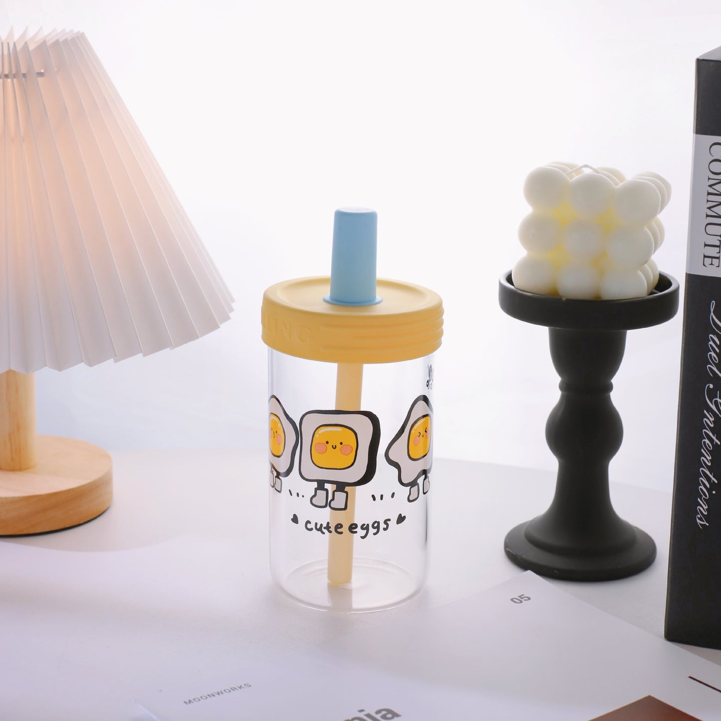 Damen kreativer Trinkbehälter mit praktischer Silikon-Oberfläche und verspieltem Tierdesign Brehn