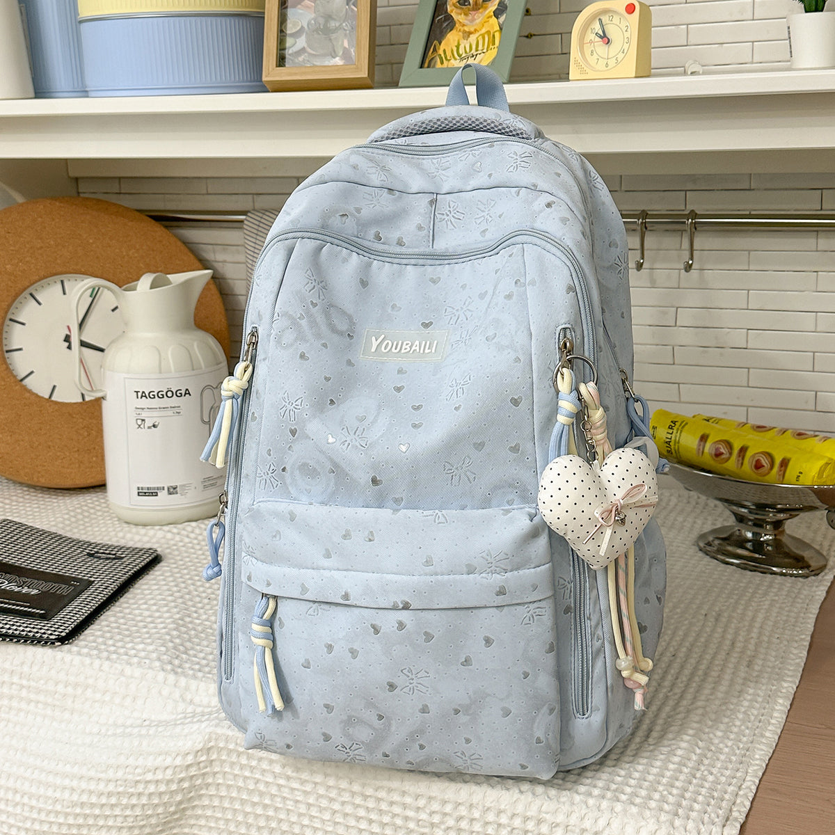 Stilvolle floral-geprägte Rucksack Brehn