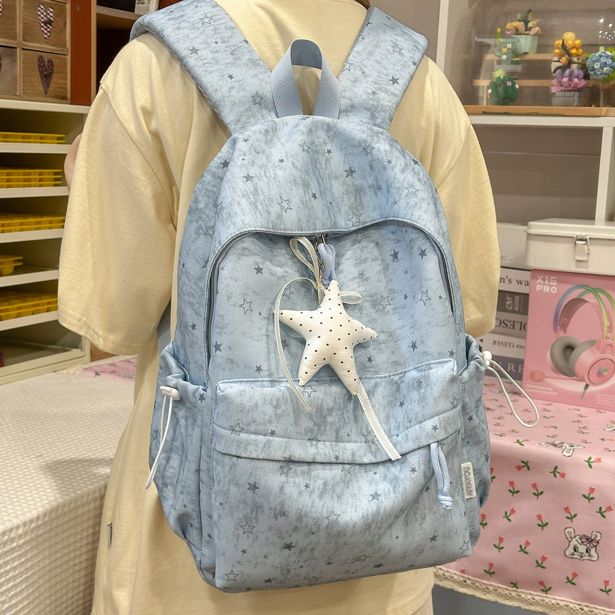 Stylischer Sternen-Druck Rucksack Brehn 1791205508