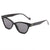 Damen Cat-Eye Sonnenbrille mit modernem Leopardenmuster Brehn