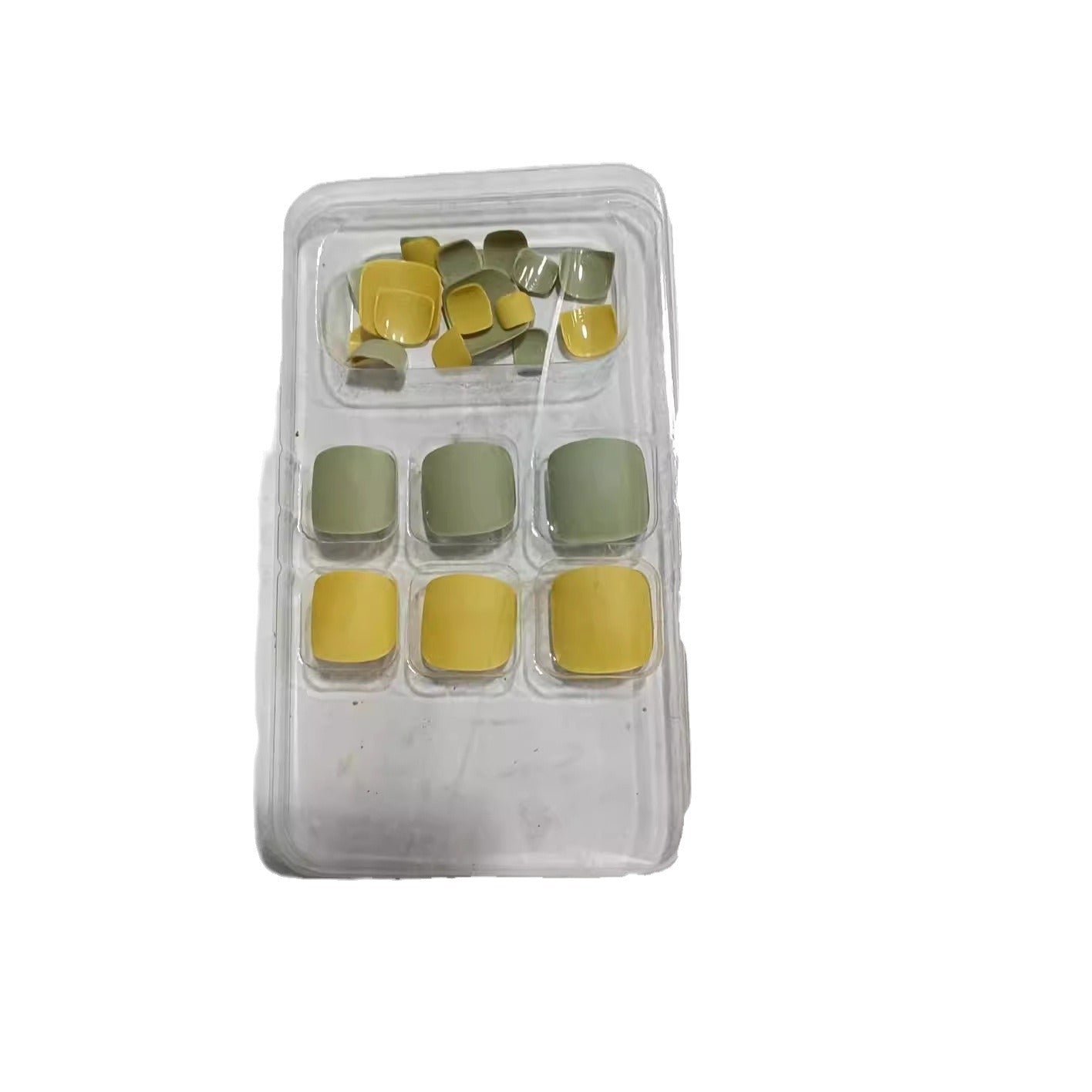 Matte Finish Press-On Nail Tips Set Brehn