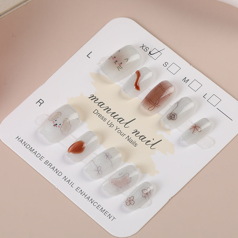 Artisanal Press-On Nail Set Brehn