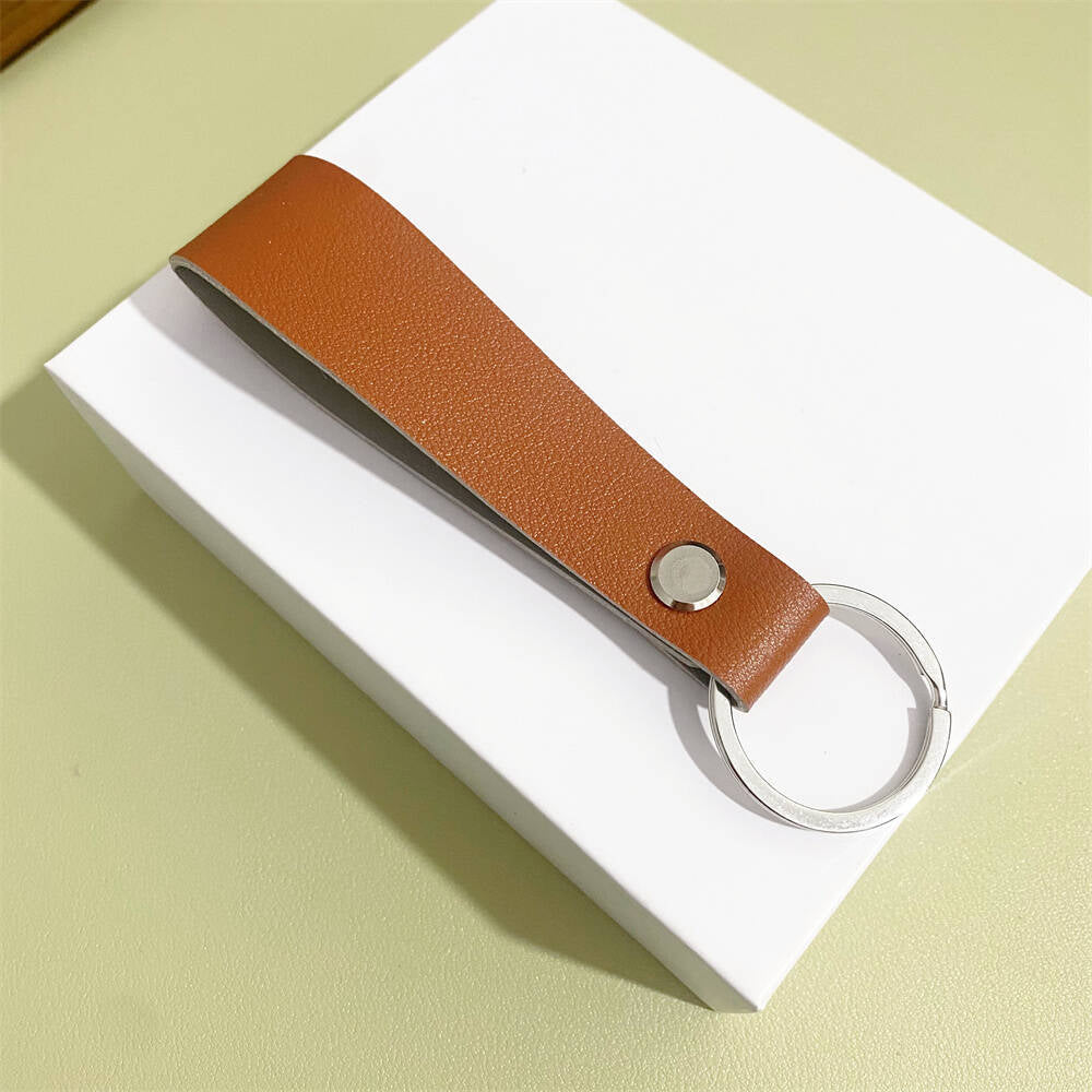 Premium Leder Schlüsselanhänger Halter Brehn
