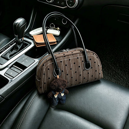 Trendige Kunstleder-Handtasche