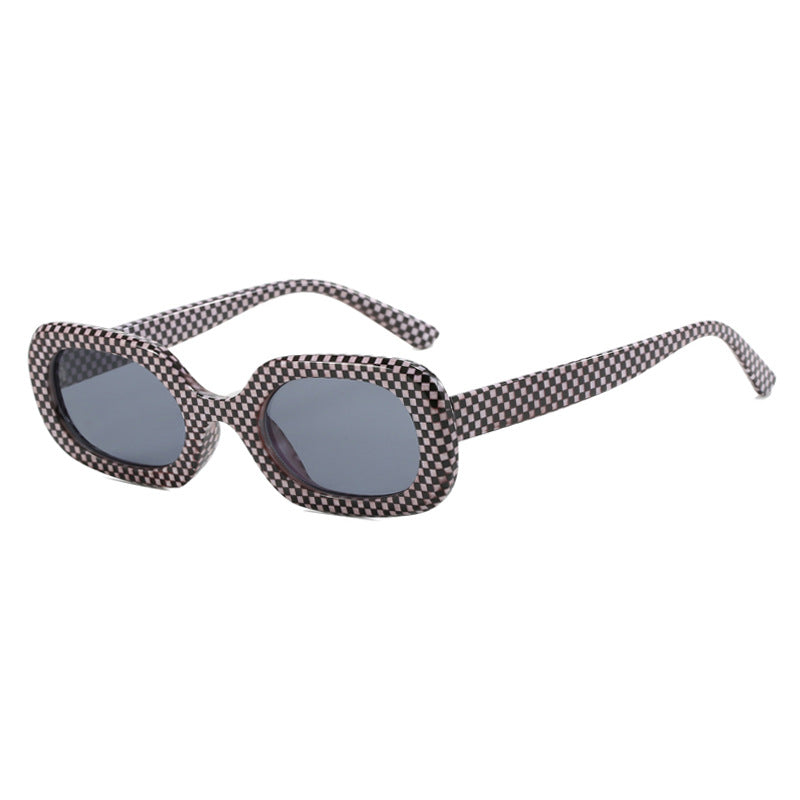 Damen oversized Sonnenbrille mit ausgefallenem Muster Brehn