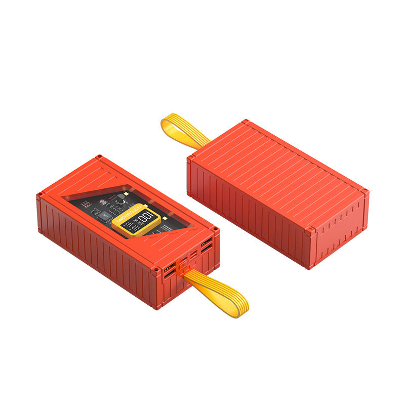 Tragbare Powerbank mit Integrierter Digitaler Ladestandsanzeige und Schnellladefunktion Brehn