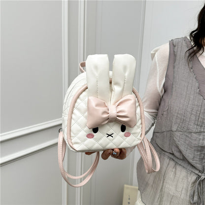 Niedlicher Hasen-Themen Mini-Rucksack Brehn