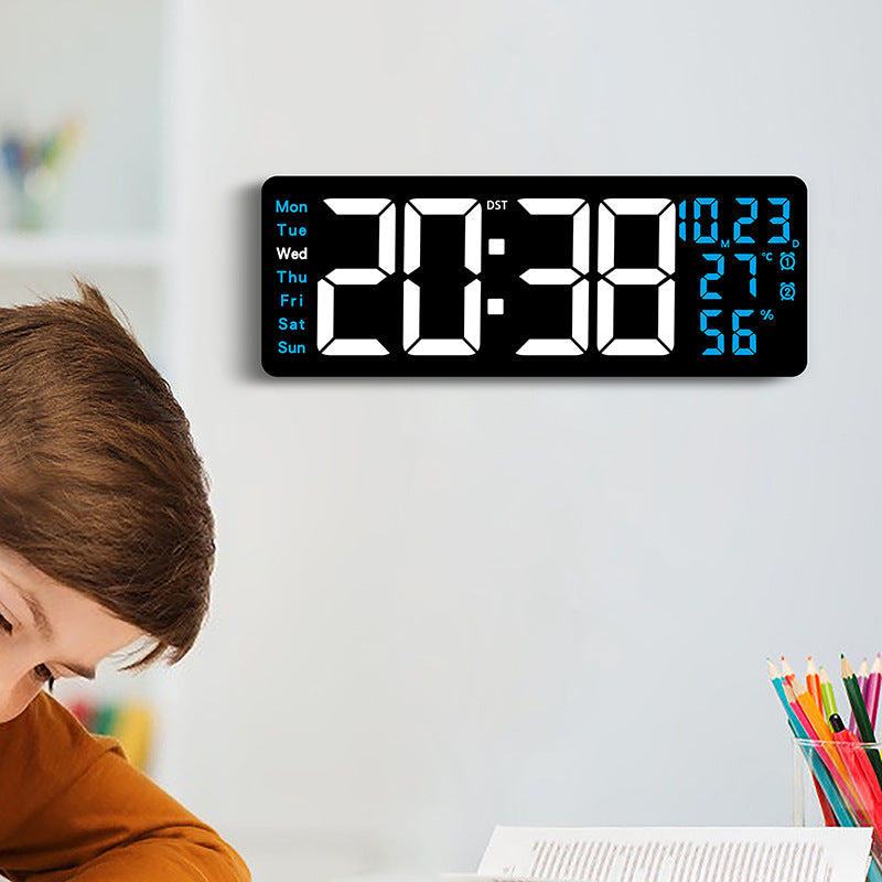 Digitale Wanduhr Brehn
