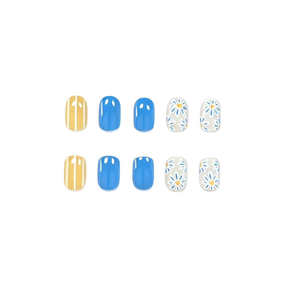 Blumen-inspiriertes Nagelkunstset Brehn
