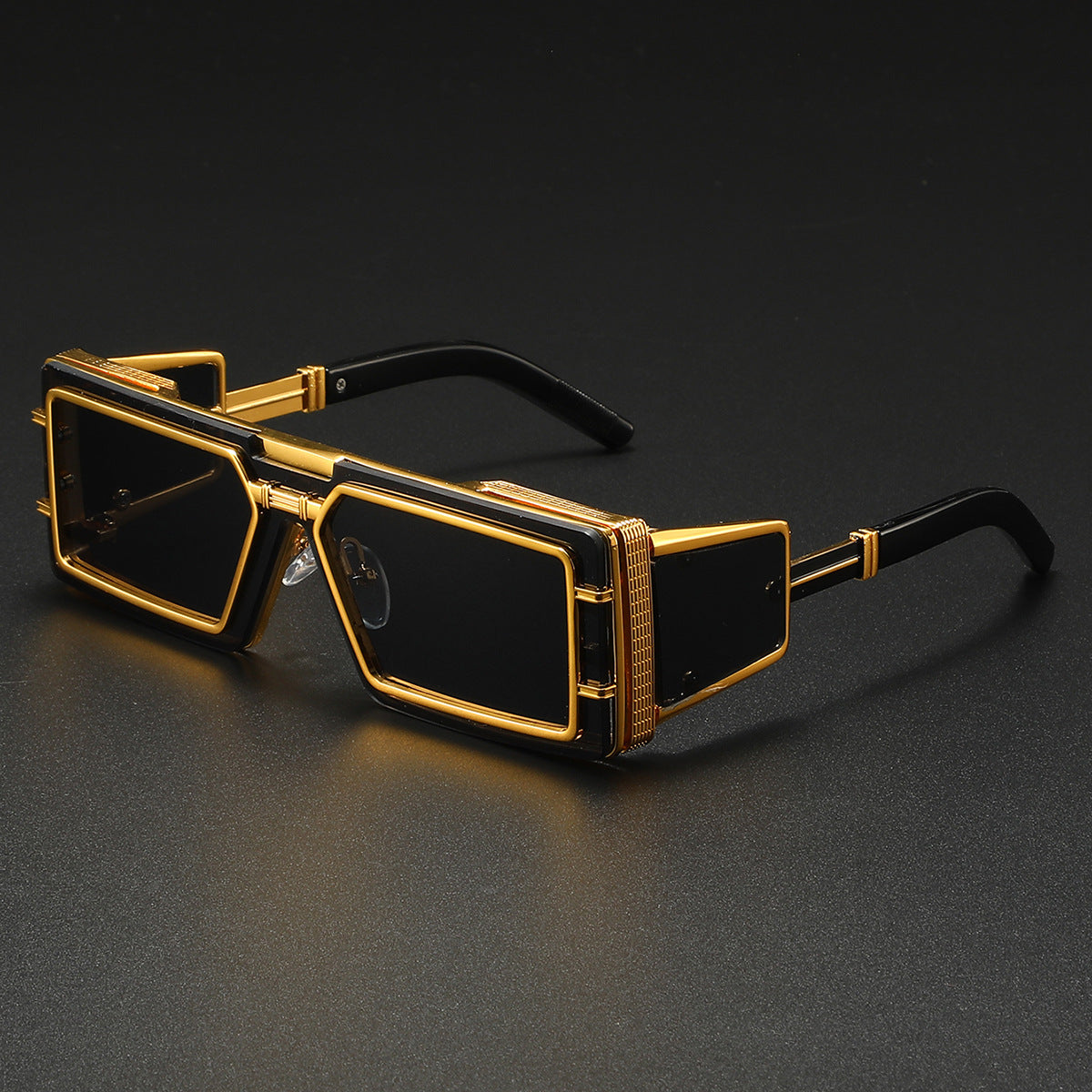 Damen Modische Designer-Sonnenbrille mit großzügigem Rahmen und stilvollem Akzent Brehn