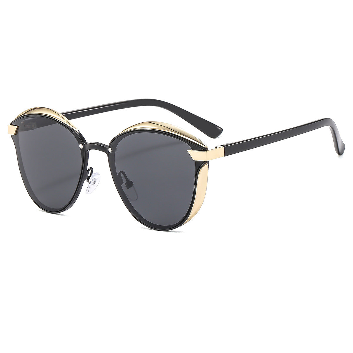 Damen Designer-Sonnenbrille mit edlem Facettendesign und hochwertigem UV-Schutz Brehn