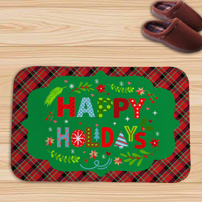 Weihnachtliche dekorative Badmatte Brehn