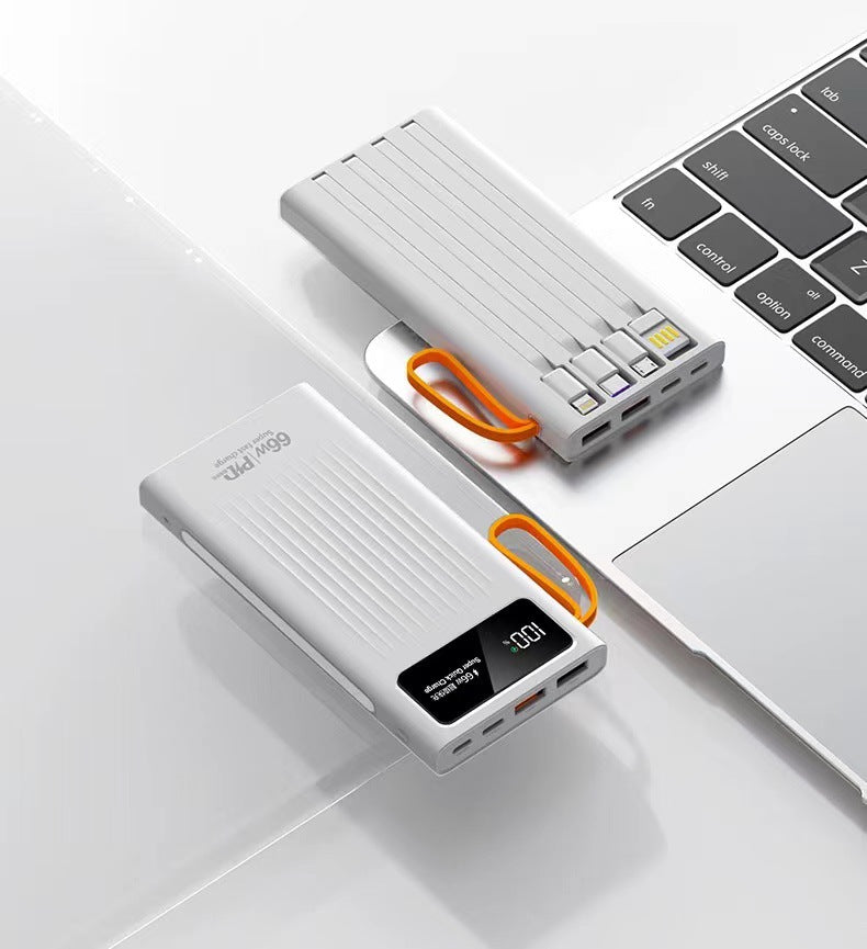 Tragbare Powerbank mit Lcd-Anzeige und Schnellladefunktion Brehn