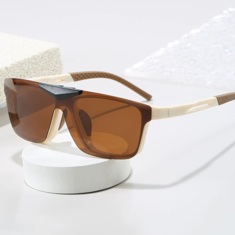 Herren Sportliche Sonnenbrille mit blendfreier Technologie und ergonomischem Design Brehn