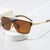 Herren Sportliche Sonnenbrille mit blendfreier Technologie und ergonomischem Design Brehn