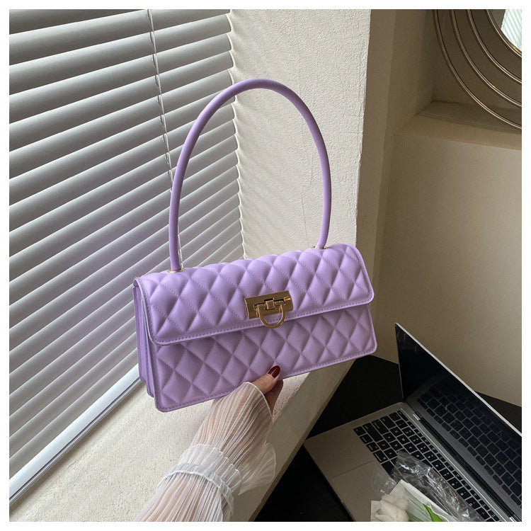 Elegante gestepptes Handtasche