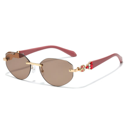 Dekorative Übergroße Schild-Sonnenbrille Brehn
