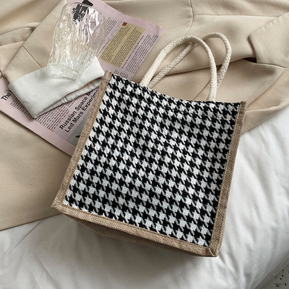 Handgefertigte Woven Tote Bag
