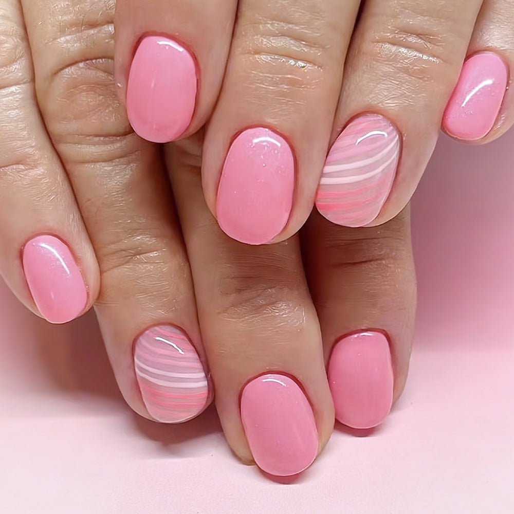 Künstlerisches Pink Gel Nagelkunst Set Brehn