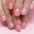 Künstlerisches Pink Gel Nagelkunst Set Brehn