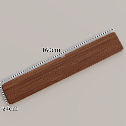 Ergonomische Massivholz-Tastatur-Handballenablage mit Kabelschlitz