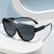 Damen Modische Sport-Sonnenbrille im futuristischen Design Brehn