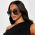 Damen modische Sonnenbrille mit trendigem Herz-Design Brehn