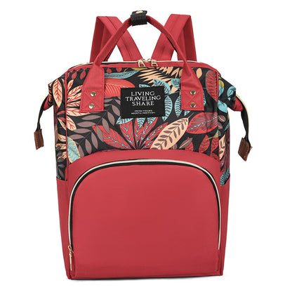 Blumendruck Multi-Funktions-Rucksack Brehn