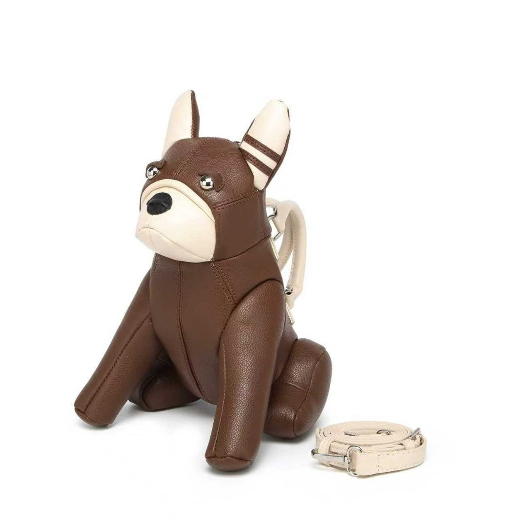 Skurrile hundeähnliche Handtasche