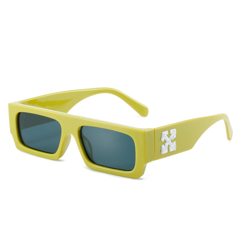 Damen stilvolle Oversized-Sonnenbrille mit ausgefallenem Design Brehn