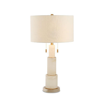 Moderne Minimalistische Tischlampe mit Texturiertem Schirm