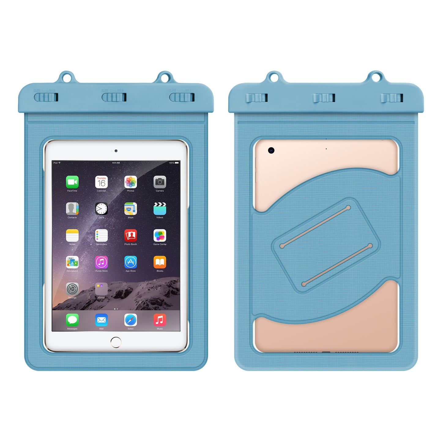 Wasserdichte Tablet-Hülle mit Schutzverschluss Brehn