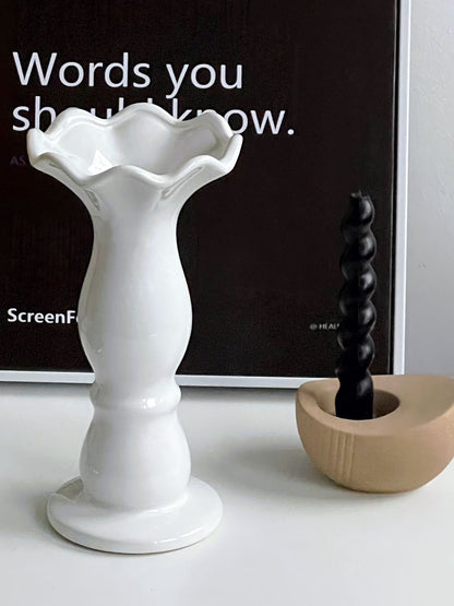 Elegante Glänzende Keramikvase