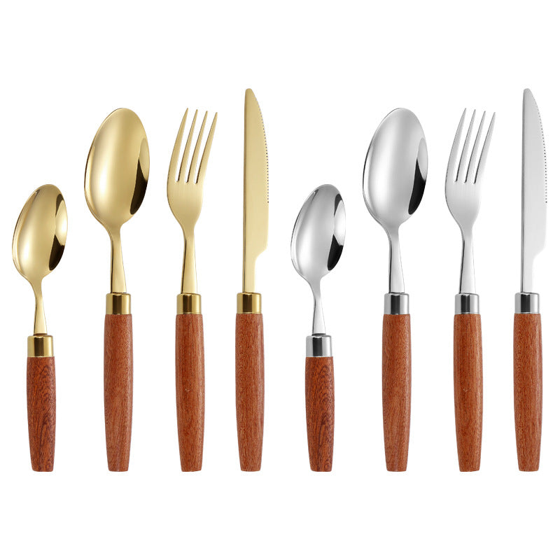 Eleganter Dessertlöffel mit Ergonomischem Holzgriff Brehn