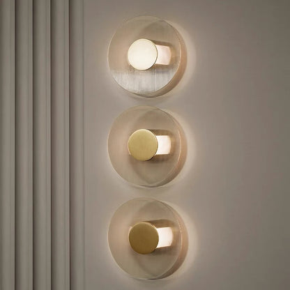 Moderne dekorative Wandlampe mit schickem Design
