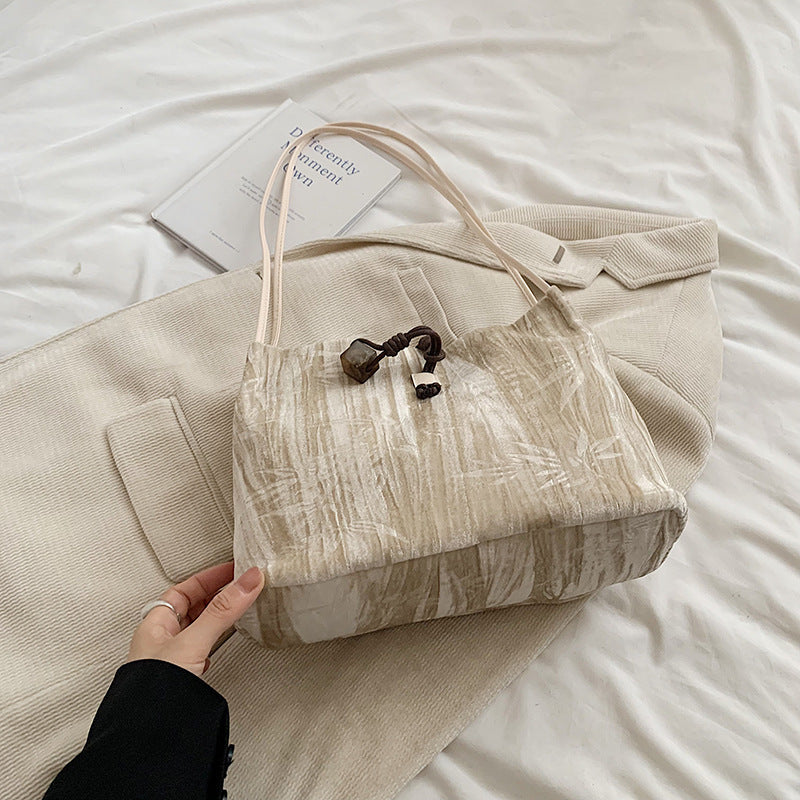 Schicke strukturierte Handtasche Brehn