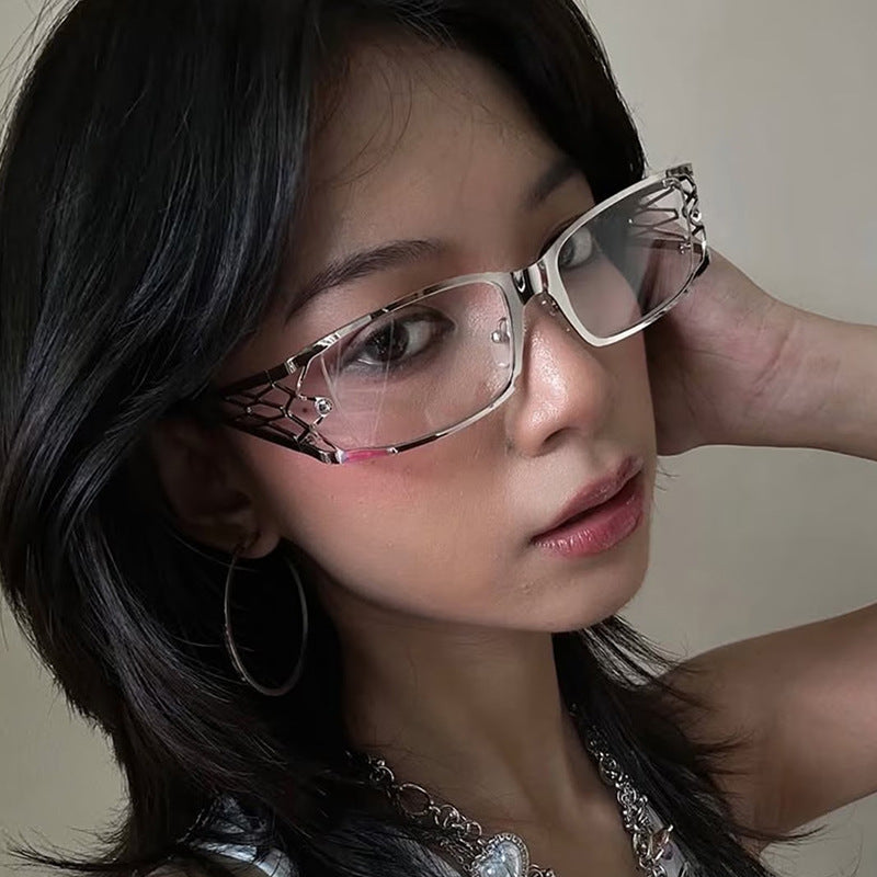 Damen modische Sonnenbrille mit strukturierendem Design und UV-Schutz Brehn