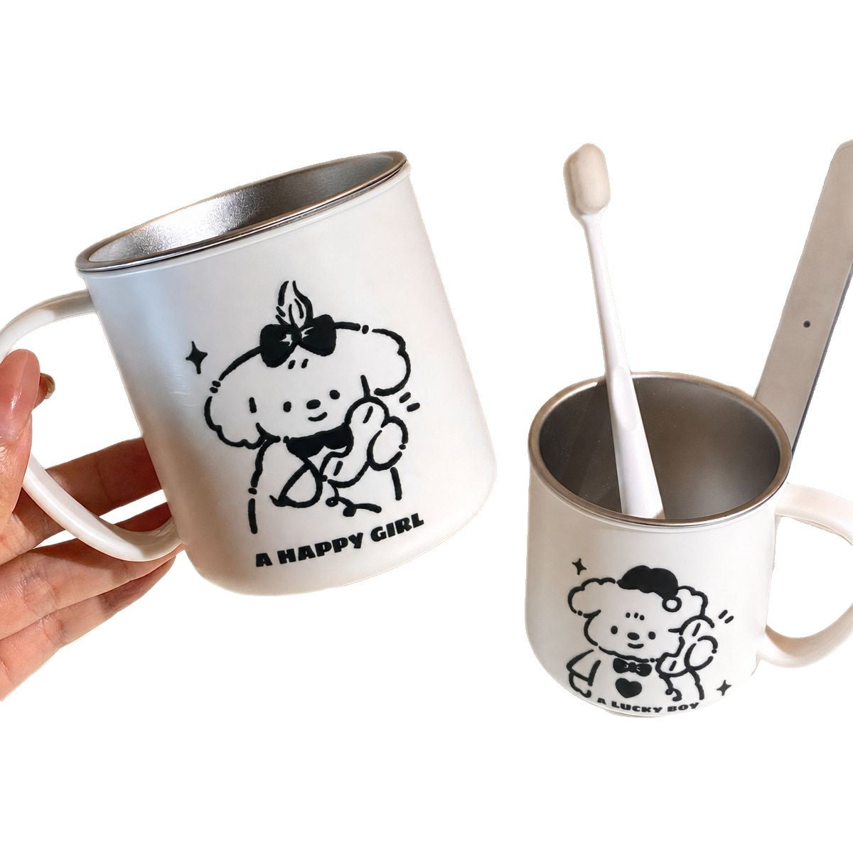 Keramiktasse mit Charmantem Cartoon-Design Brehn