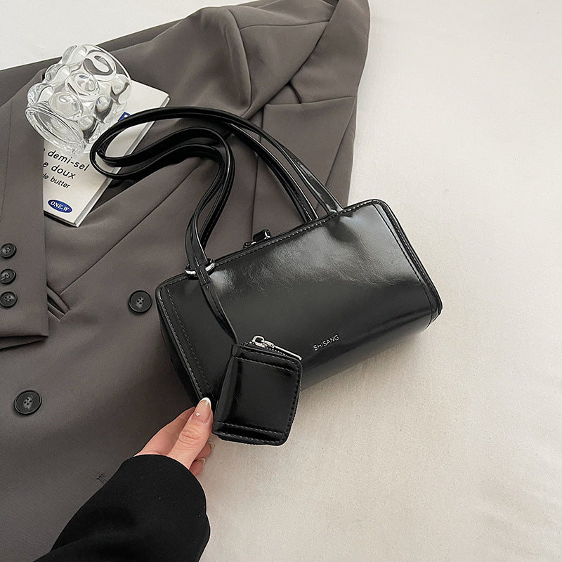 Elegante strukturierte Handtasche Brehn