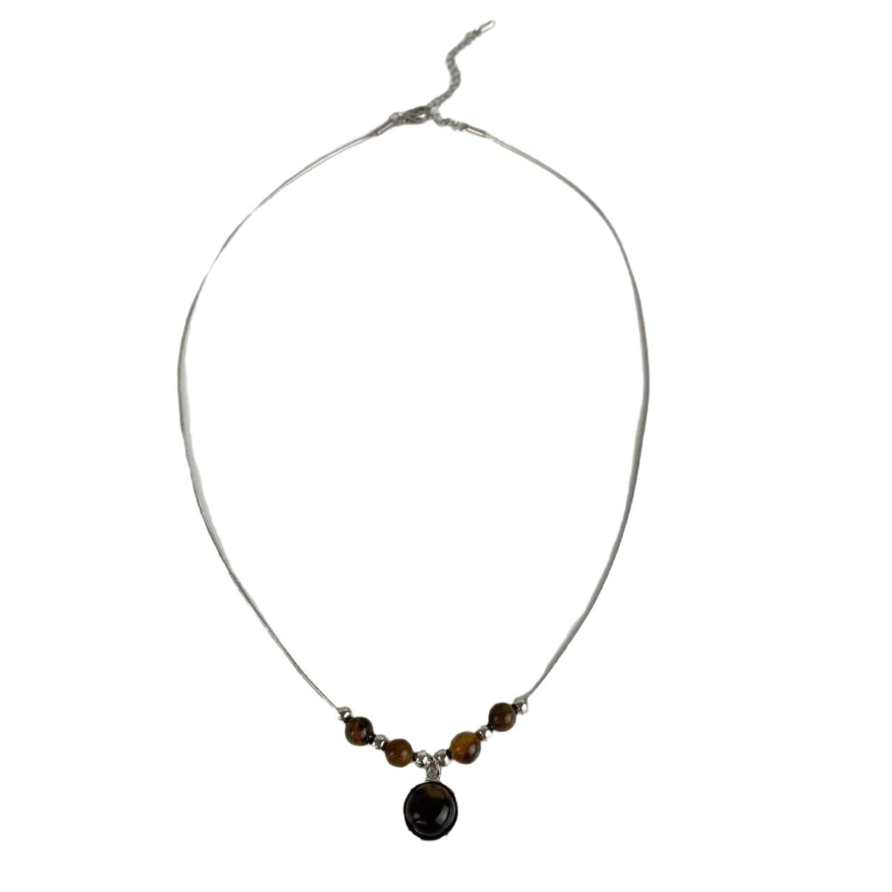 Tiger Eye Anhänger Necklace Brehn