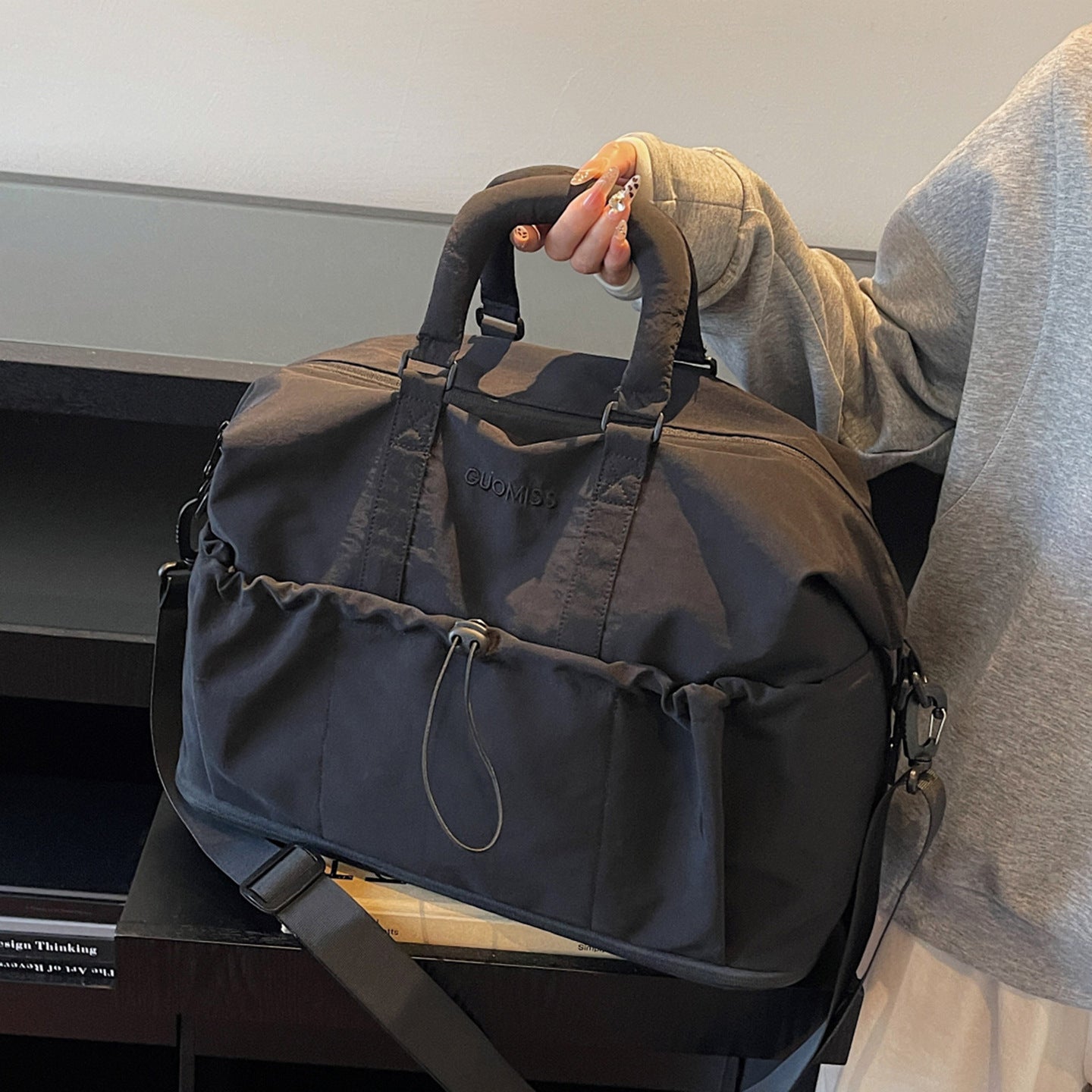 Vielseitige Multi-Compartment Reise Wochenendtasche Duffle Brehn