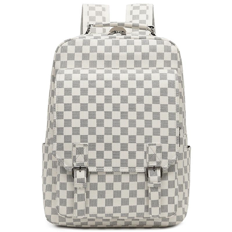 Stilvolle Schachbrett-Laptop-Rucksack Brehn