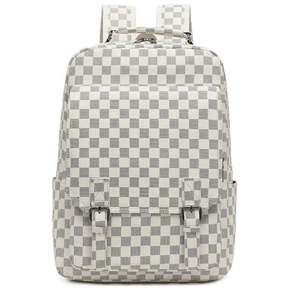 Stilvolle Schachbrett-Laptop-Rucksack Brehn