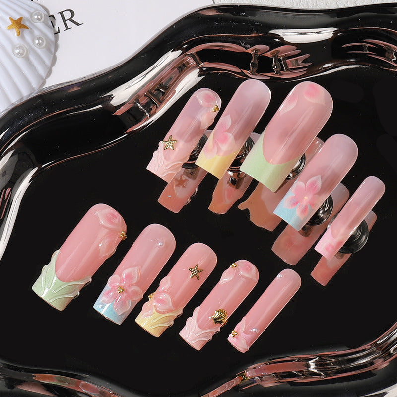 Floral Artisan Press-On Nail Set Brehn