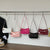 WoGlossy Texturiertes Handheld Crossbody Bag Brehn