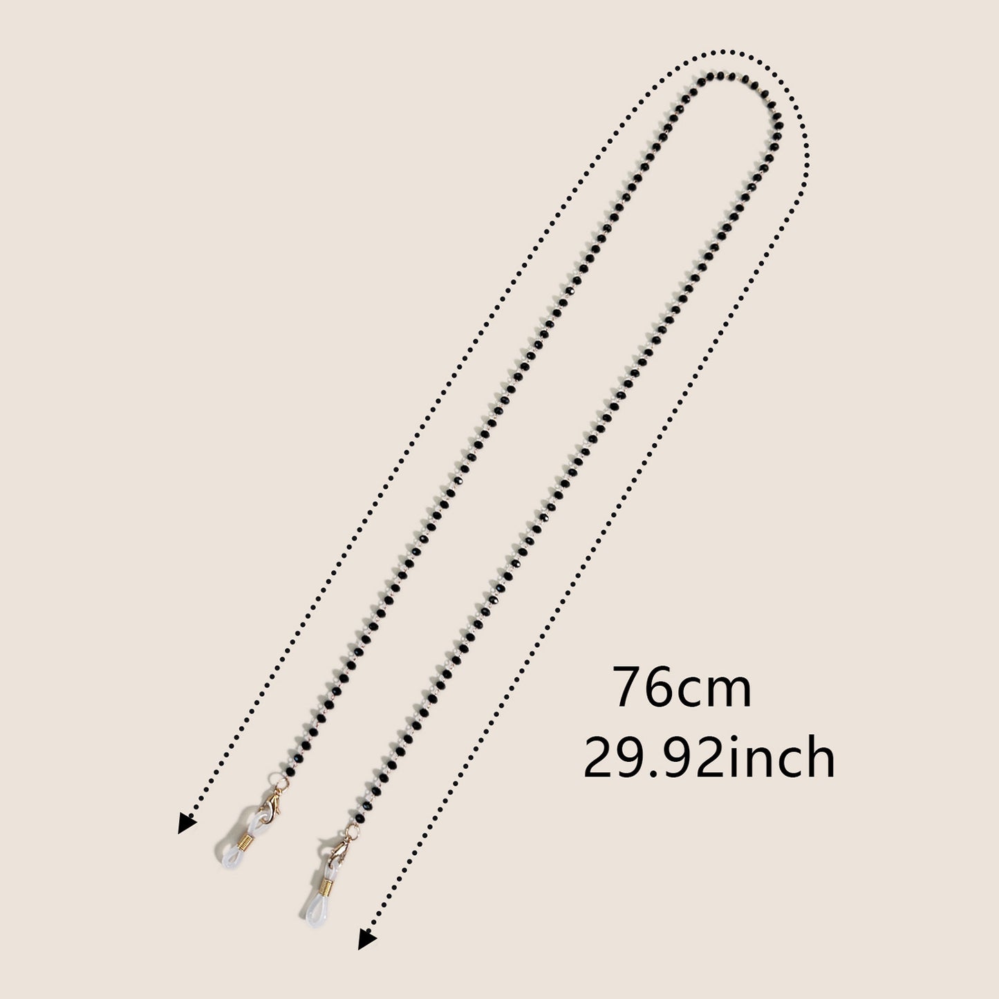 Elegante Perlen Brillenhalterkette Brehn