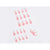 Kunstnagelset mit stilvollem Ombre-Design Brehn