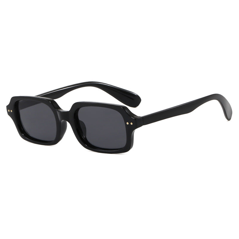 Damen stilvolle quadratische Sonnenbrille mit markanten Akzenten Brehn