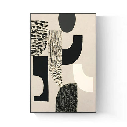 Abstrakte Geometrische Wandkunst Leinwand