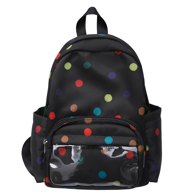Sternen-Print Multi-Taschen Rucksack Brehn
